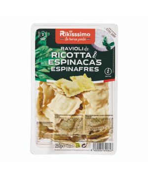 Ravioli Rikisssimo Ricotta Y Espinacas 250 Gr