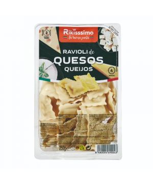 Ravioli Rikisssimo 4 Quesos  250 Grs.