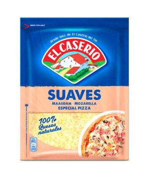 Queso El Caserio Rallado Quesos Suaves 120 Grs