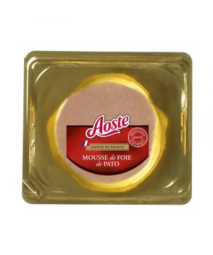 Mousse Foie Pato Aoste Medallon 100 Grs.