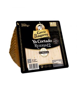 Queso Reserva Ya Cortado 12 Garcia Baquero 200 Grs.