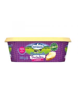 Mantequilla Asturiana Sin Lactosa Barqueta 250 Grs
