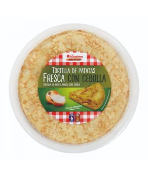 Tortilla Rikisssimo Fresca Con Cebolla 500 Grs.