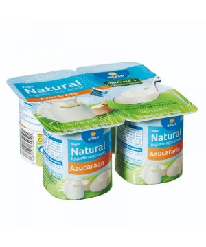 Yogur Alteza Natural Azucarado Pack 4 Unds X 125 Grs