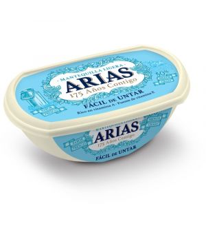Mantequilla Arias Facil De Untar Tarrina 235 Grs.