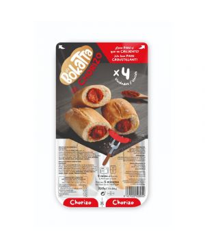 Bollo Preñao Chorizo Bokatta 4 Un X 80 Grs.