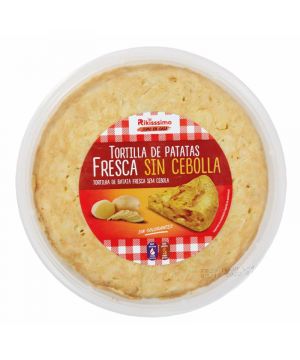 Tortilla Rikisssimo Fresca Sin Cebolla 500 Grs.