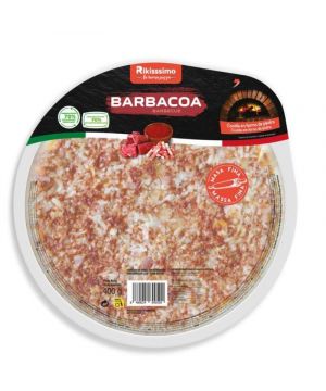 Pizza Rikissimo Barbacoa Refrigerada 400,Grs