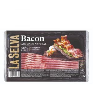 Bacon Ahumado Natural 50% Duroc La Selva 150 Gr