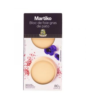 Bloc Foie Gras De Pato Martiko 2X40 Grs