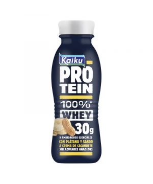 Bebida Kaiku Protein Platano Cacahuete 330 Ml