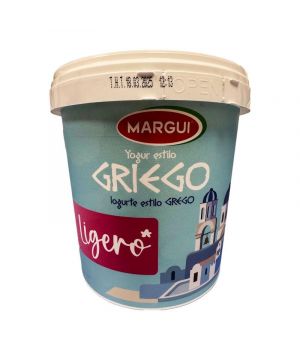 Yogur Margui Griego Natural Light 1 Kilo