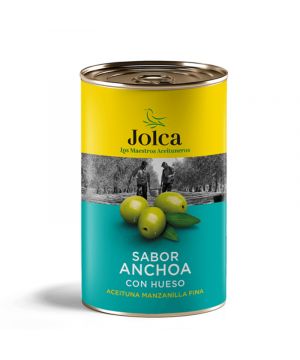 Aceituna Jolca Manzanilla C/Hueso Sb.anchoa 350Grs 185Grs Pe