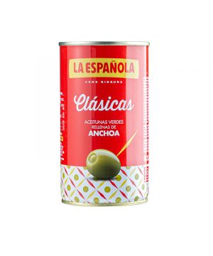 Aceituna La Española Rellenas De Anchoa 350 Grs 150 Grs P.e.