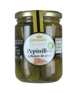 Pepinillo Relleno Atun Emperatriz Ac.ol.460 Grs,290 Grs P.e.