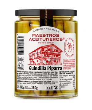 Guindilla Piparra Maestros Aceituneros 390 Grs. 150 P.e