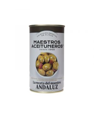 Aceituna M.aceituneros Receta M.andaluz 350 Gr 185 Gr P.e.