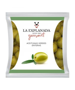 Aceituna Explanada Manzanilla C/Hueso 170 Gr., 100 Gr. P.e.