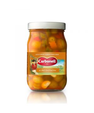 Aceituna Carbonell Aliñada Gazpacha 450 Grs P.e.