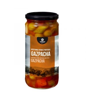 Aceituna Alteza Verde Gazpacha Frasco 410 Gr. P.e.