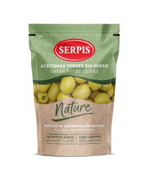 Aceituna Serpis Verde Manzanilla Nature S/H 175 Gr.