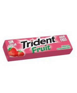 Chicle Trident Stick Fresa Und