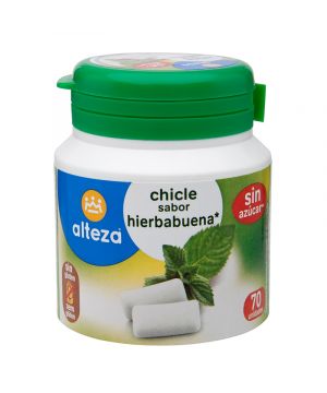 Chicle Alteza Hierbabuena Sin Azucar Box 70 Grageas 100 Grs