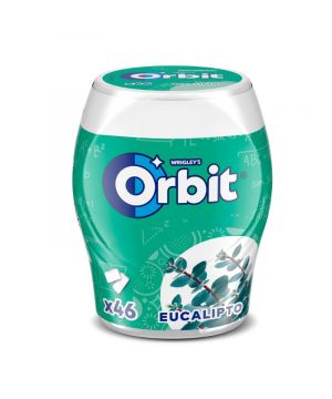 Chicle Orbit Eucalipto Box 46 Grageas 64 Grs.