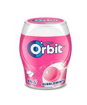 Chicle Orbit Bubblemint Box 46 Grageas 64 Grs.