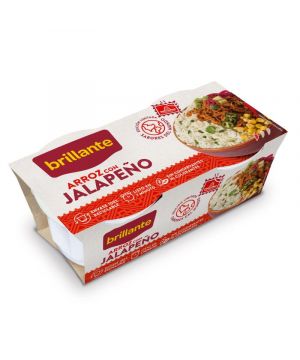 Arroz Brillante Con Jalapeño Vasitos Pack 2 Unds X 125 Gr.