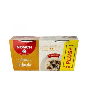 Arroz Nomen Vasitos Redondo Plus Pack 2 X 200Gr.