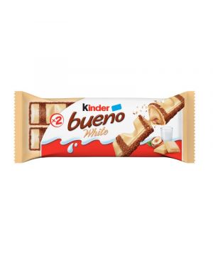 Chocolatina Kinder Bueno White 39 Grs.