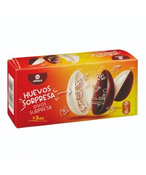 Huevo Alteza Sorpresa Chocolate Pack 3 Unds 60 Grs