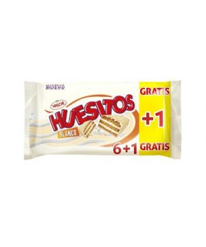 Chocolatina Huesitos Blanco Pack 6 Unds X 20 Grs