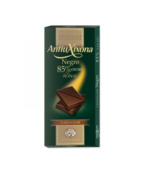 Chocolate Antiu Xixona Negro 85% 90 Grs
