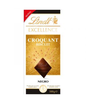 Chocolate Lindt Excellence Croquant Galleta 100 Grs.