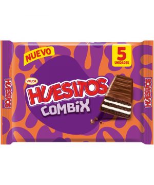 Chocolatina Huesitos Combix Leche P-5X20 Grs.
