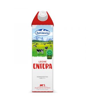 Leche Asturiana Entera Brik Litro