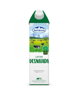 Leche Asturiana Desnatada Brik Litro