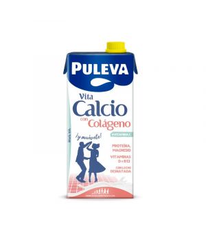 Leche Puleva Calcio Colageno Desnatada Litro.