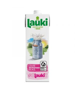 Leche Lauki Desnatada Brik Litro