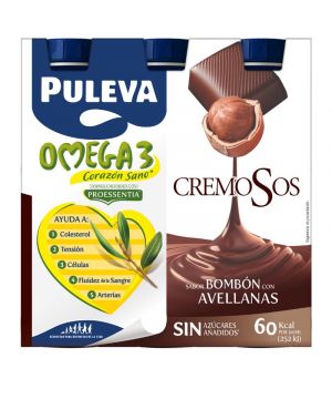 Puleva Omega-3 Cremoso Chocolate P-3 X 250 Ml.