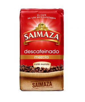 Cafe Saimaza Molido Mezcla Descafeinado 250 Grs