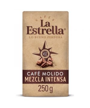 Cafe La Estrella Molido Mezcla 50/50 250 Grs
