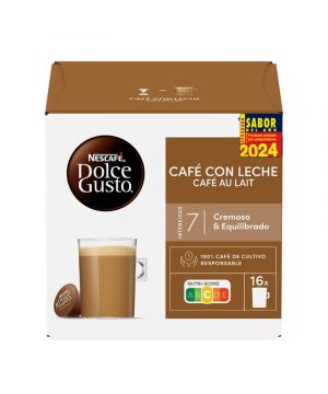 Cafe Nescafe Dolce Gusto Con Leche 16 Caps X 10 Grs