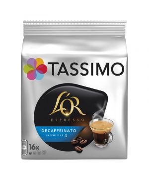 Cafe Tassimo L'or Espresso Decaffeinato 16 Monodosis 105,6Gr