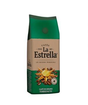 Cafe La Estrella En Grano Torrefacto 500 Grs