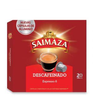 Cafe Saimaza Descafeinado 20 Capsulas