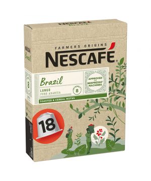 Cafe Nescafe Farmers Origins Brazil By Nespresso 18 Capsulas