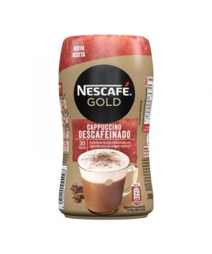 Cafe Nescafe Cappuccino Descafeinado Bote 250 Grs